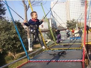 南京儿童钢架蹦极厂家价格 自控旋转飞机 电动鱼