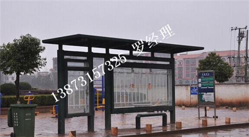 襄阳公交候车亭设计方案采用仿古的,精致候车亭省内第一家!