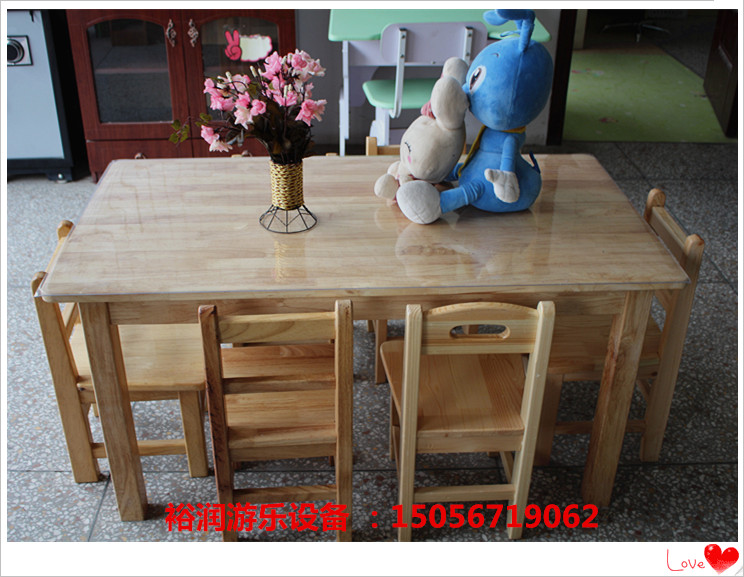 萧县裕润幼儿园木质桌椅