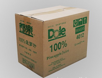 聊城纸箱厂批发供应双瓦楞纸箱定做橙子纸箱定做彩箱