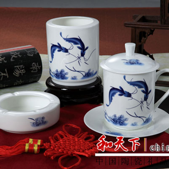 茶杯三件套 景德镇陶瓷厂家