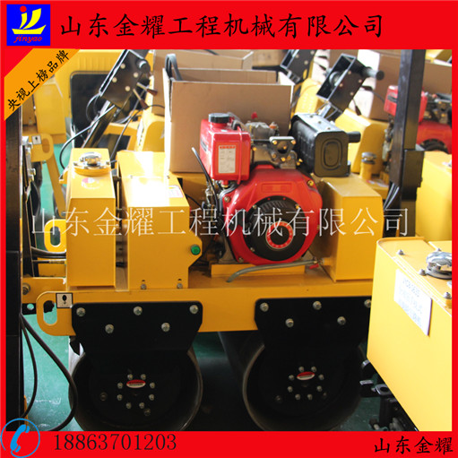 济宁专业生产压路机厂家 手扶式双钢轮压路机价格