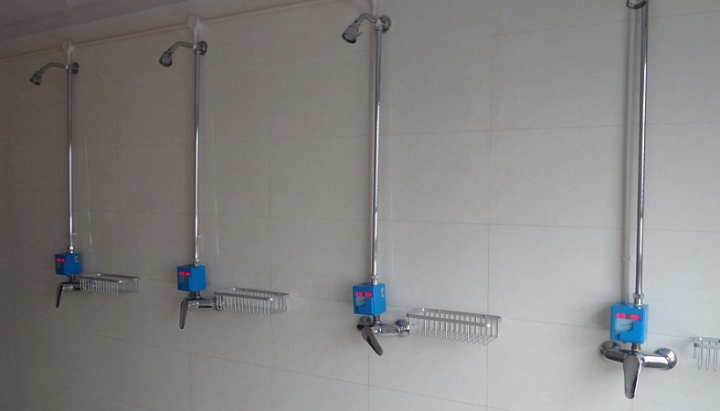 山西淋浴计时水控,淋浴计量控水器 刷卡洗澡节水设备