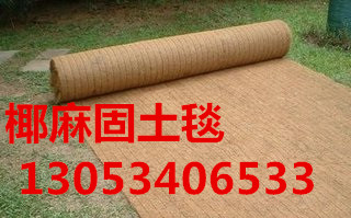 唐山铁路护坡生态毯 环保植草毯 椰丝稻草环保草毯