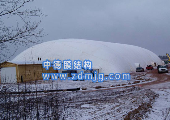 滑雪场充气膜-充气膜价格-深圳市中德膜结构