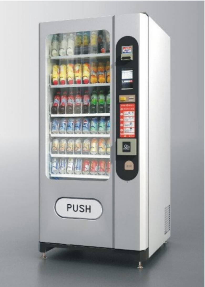 米勒可乐汽水饮料自动售货机