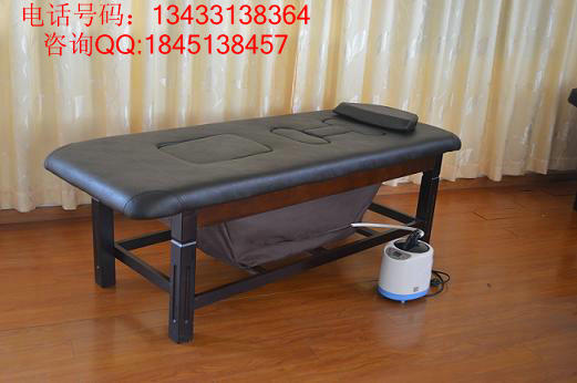 广州市萝岗厂家专业订做艾灸床,中药熏蒸床,按摩床美容床