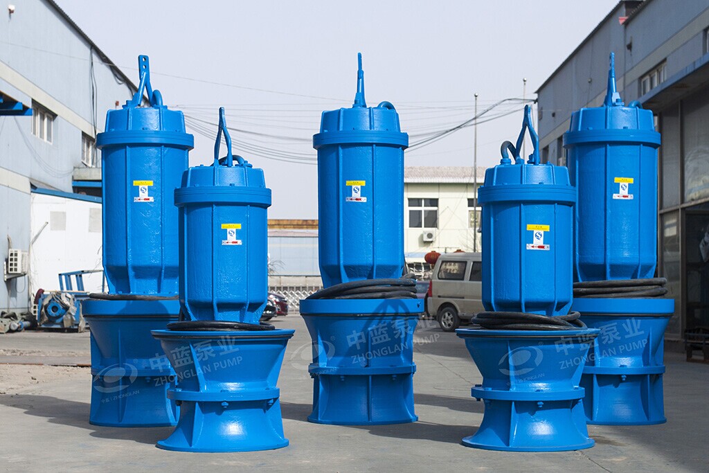 中蓝潜水轴流泵质量保证 井筒式雪橇式轴流泵价格