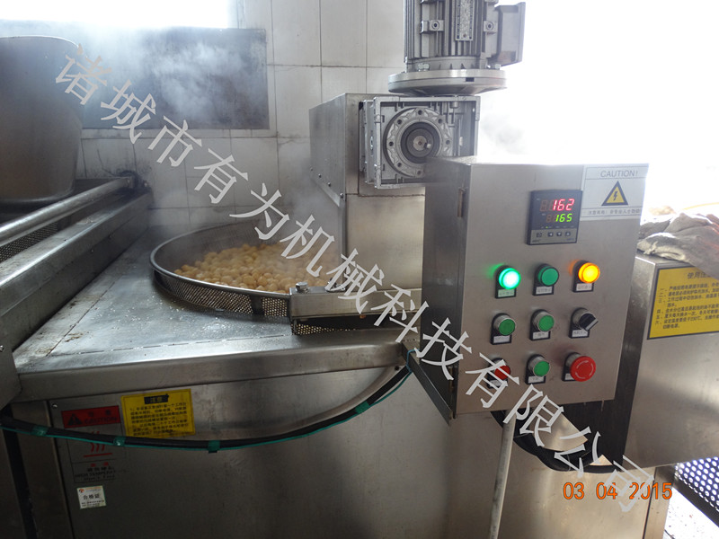 北京煎饼果子脆皮油炸生产线 薄脆面片油炸机