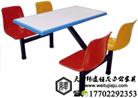 天津食堂餐桌餐椅尺寸 定做食堂餐桌椅 餐桌椅价格