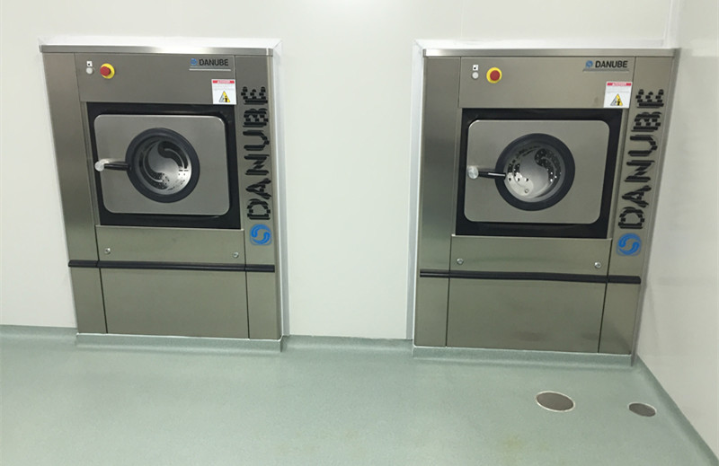法国多瑙河双开门卫生隔离式超净医用洗衣机