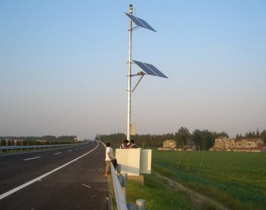 太阳能摄像机监控系统维护道路安全智能交通产品