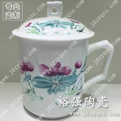 陶瓷茶杯厂家,大容量定制,大肚杯