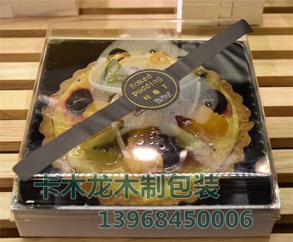 广东揭阳一次性木质西点乳酪寿司包装盒木制烘培包装三文鱼打包盒批发