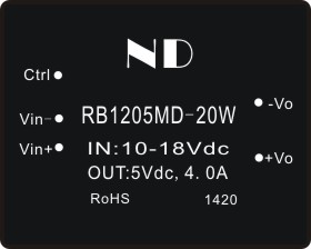广州RB1205MD-20W正品降压电源模块哪家比较好