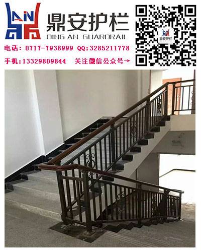 [供应]荆州锌钢楼梯扶手直销 楼梯栏杆定做 湖北护栏厂家