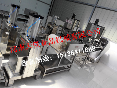 忻州自动豆腐机价格、临汾全自动豆腐机设备、吕梁小型豆腐机厂家