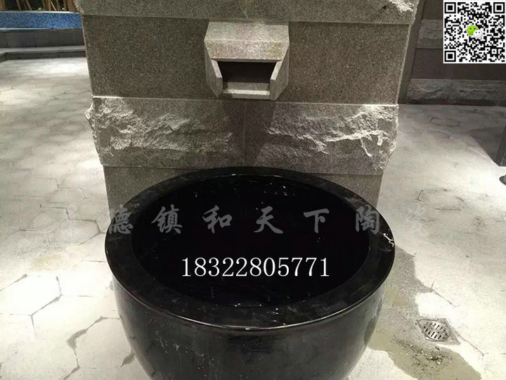 景德镇陶瓷泡澡缸 陶瓷洗浴大缸生产厂家