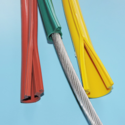 供应硅橡胶卡扣式绝缘护套lgj型、lgjf型、lg型铝绞线绝缘护套管