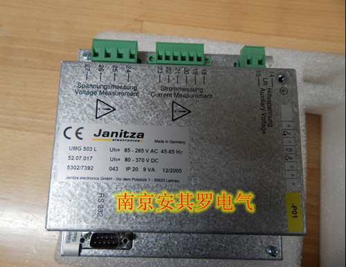 UMG503L德国原装Janitza监测表UMG503LS质量分析仪