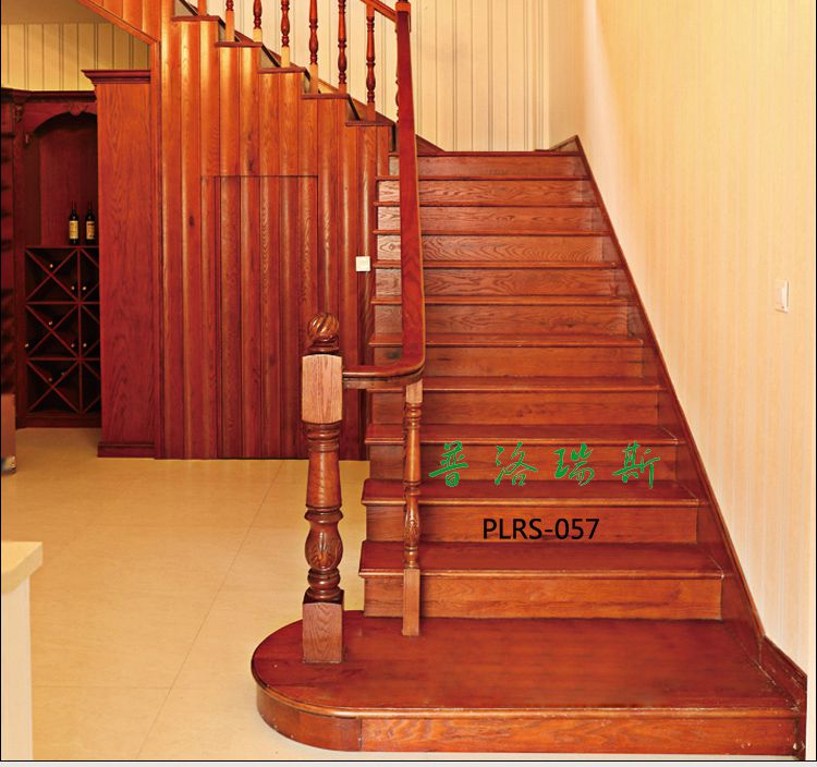 普洛瑞斯整木家具品牌|红木楼梯