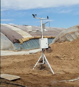 智能农业气象监测站