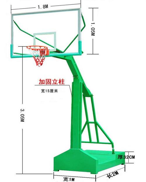 冀跃体育JY|箱式篮球架|150方 箱式篮球架
