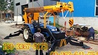 5T吊车挖坑机 改装拖拉机吊钻一体机 拖拉机改装吊车挖坑机