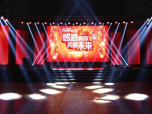 上海商业汇演舞台搭建