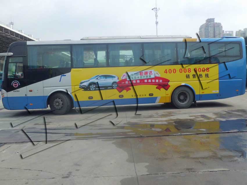 广州至增城公交广告