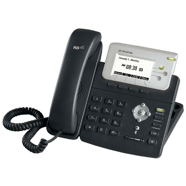 亿联Yealink IP话机SIP-T22三线路注册网络电话SIP话机高清语音
