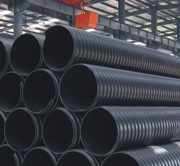 供应大量低价HDPE中空壁缠绕管 /统塑管业