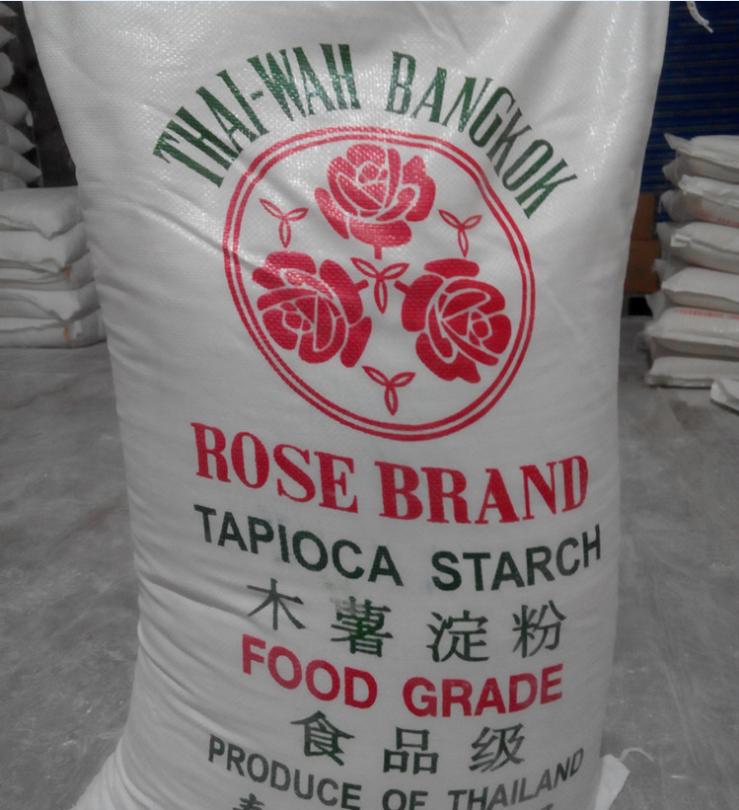 厂家直销泰国玫瑰牌木薯淀粉 总代直销 量大从优