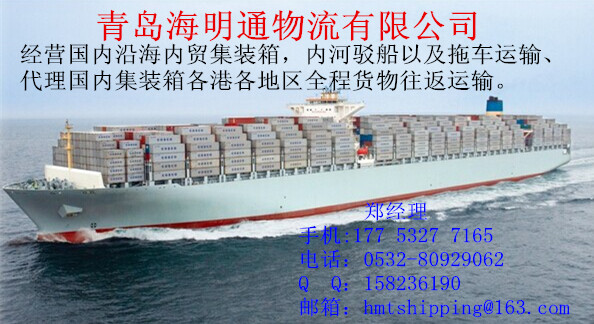 广州海运物流只做国内集装箱海运