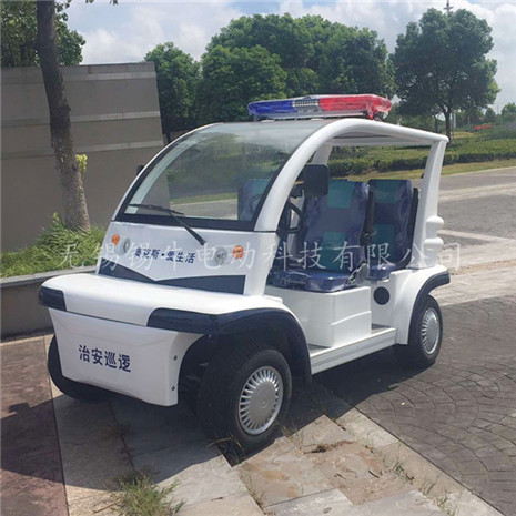 杭州电动巡逻治安车4座,四轮电瓶安保车
