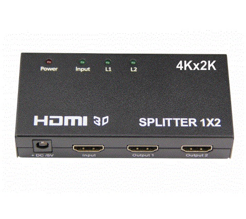 HDMI分配器1x2 支持4Kx2K 3D