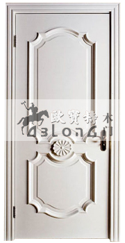 (工装门(批量定))三门峡白色烤漆套装门|酒店场所专用门生产