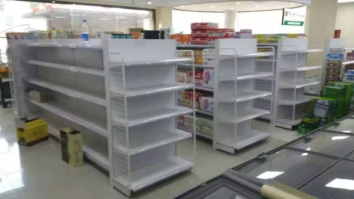 天津钢木孕婴店货架超市货架单双面母婴店货架药店货架中