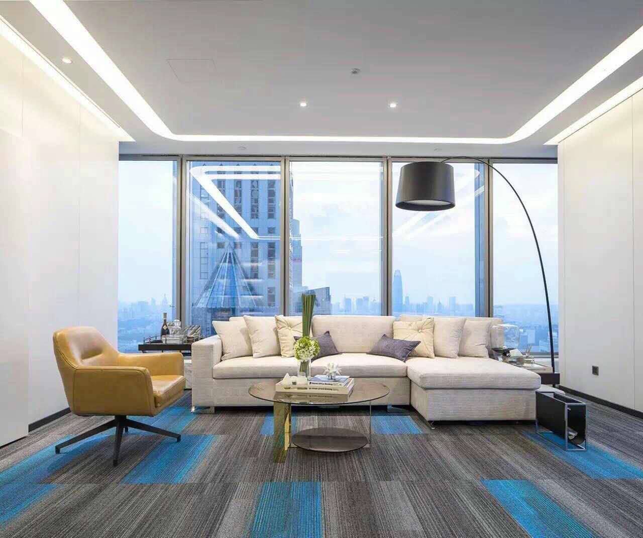 广州环保PVC方块地毯-办公地毯客厅地毯-台球室地毯