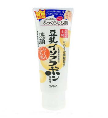 日本SANA豆乳洗面奶卸妆洁面乳