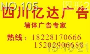 全民刷屏时代、内江市中区墙体广告脱颖而出182281