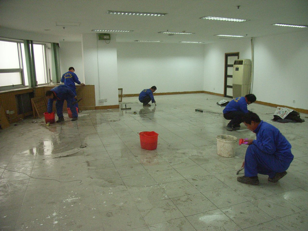 西城区地面清洗供应优质服务 专业麻面地砖pvc地面清洗