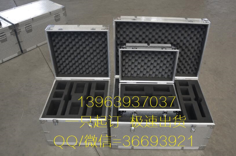 青岛城阳安全防护减震铝合金箱城阳航空箱精密仪器铝合金箱2