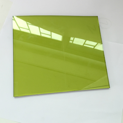 供应绿色激光防护玻璃窗 吸收型防护波长800~1600nm激光板免费切割