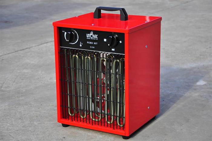 克拉玛依市永备电加热器小型养殖培育加温机厂房取暖机厂家直销ROBO-90