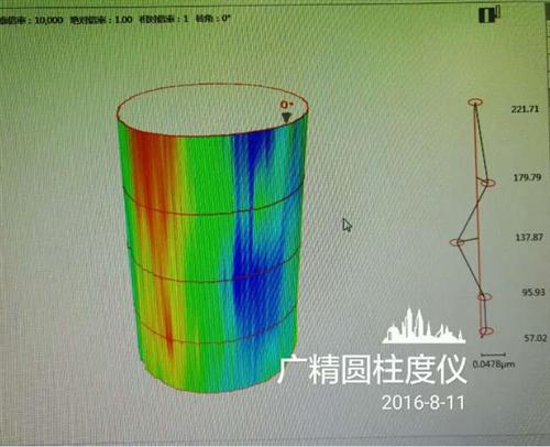 探针式轮廓仪厂家、梅州表面轮廓测量仪、广精精密(多图)
