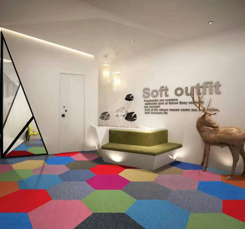 广州写字楼地毯-商用方块地毯价格-广州东索地毯