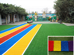 晟林人造草坪生产厂家 幼儿园专用人造草坪 运动跑道人工草坪