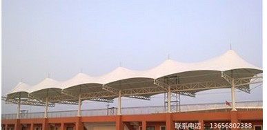 阜阳市遮阳篷 膜结构停车棚 艺丰膜结构工程有限公司