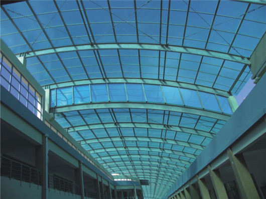 聚碳酸酯采光顶价格 厂家直销 中空透明阳光板